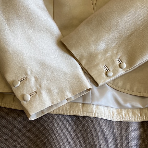 NWT J Crew Collection Silk Organza Jacket - Picture 5 of 7